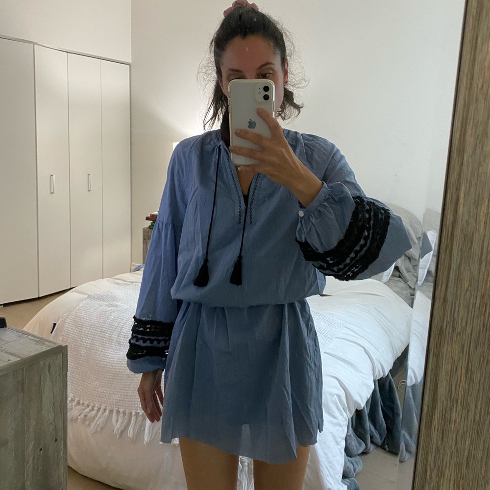 Target chambray dress - great beach dress coverup